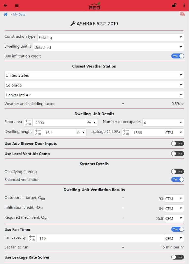 Read more about the article RED Launches ASHRAE 62.2-2019 Pro Tool